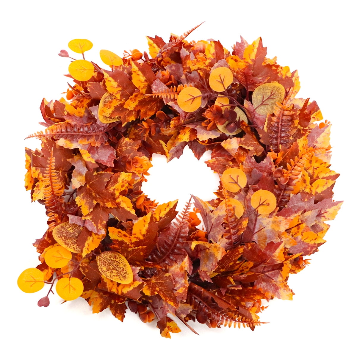 Fall Wreath Decoration Thanksgiving Front Door Decor 