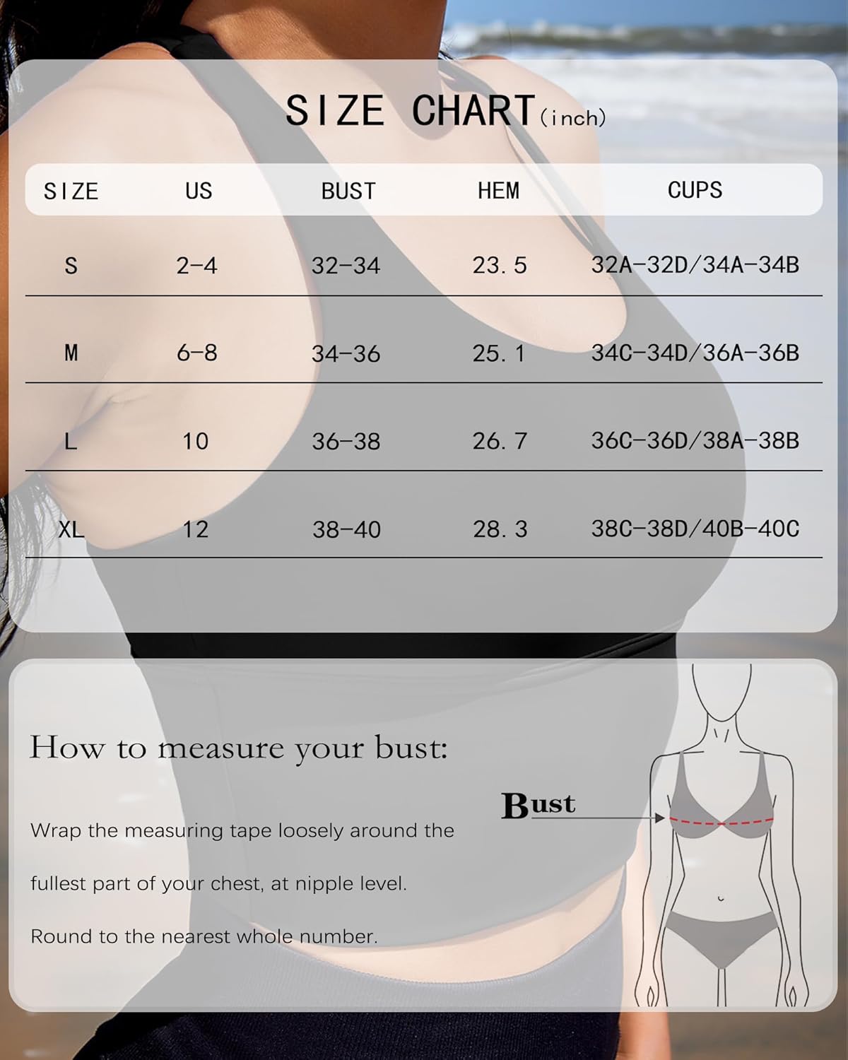 Sports Bras for Women High Support Longline Workout Tank Tops