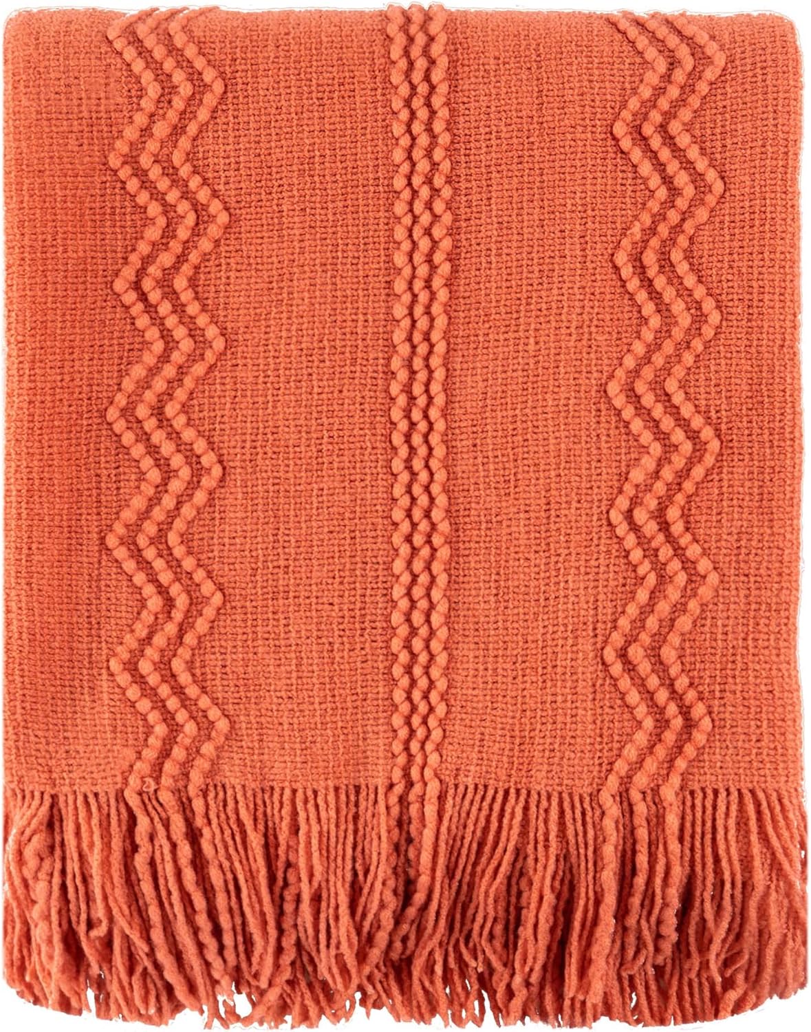 Orange Fall Throw Blanket for Couch Sofa