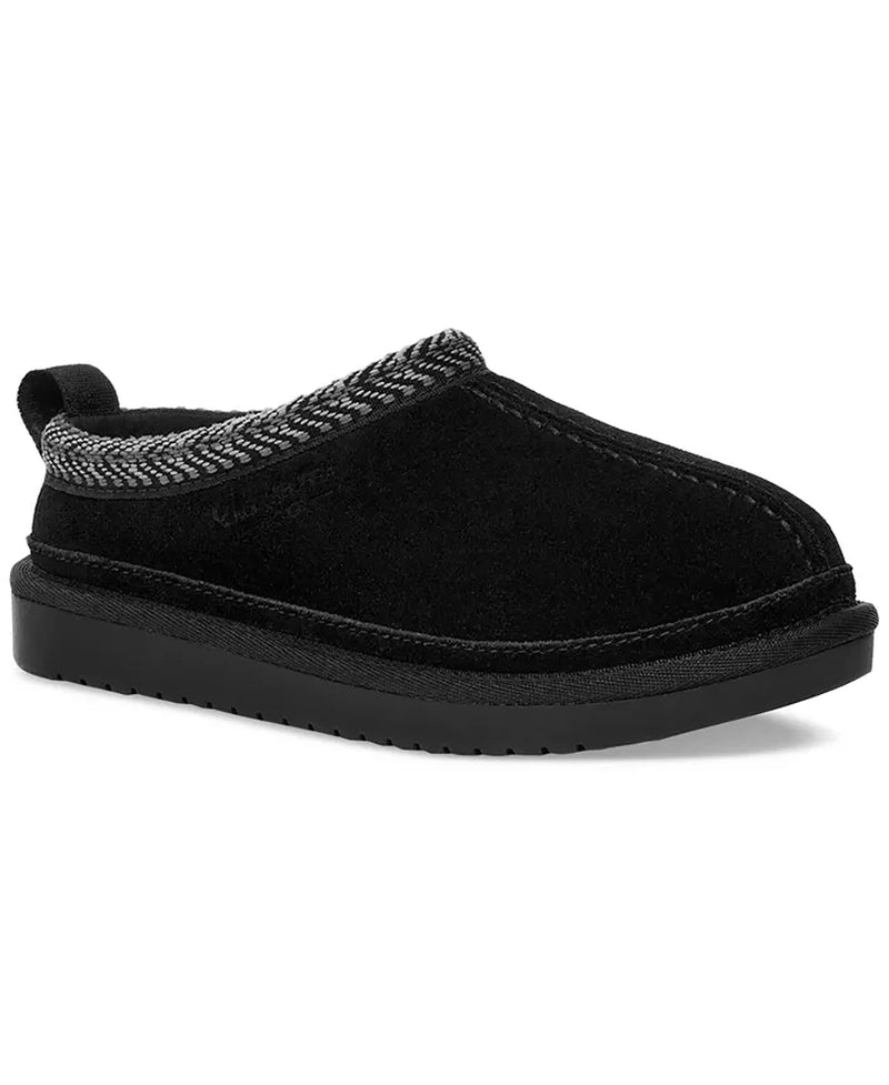Kids Burree Braid-Trim Slippers
