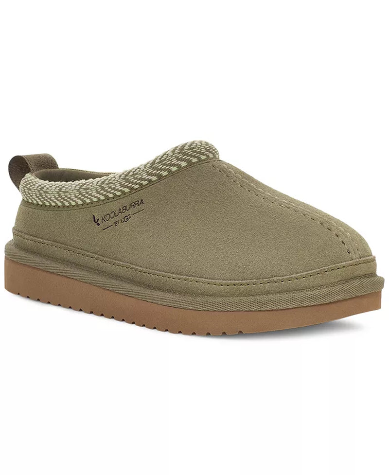 Kids Burree Braid-Trim Slippers