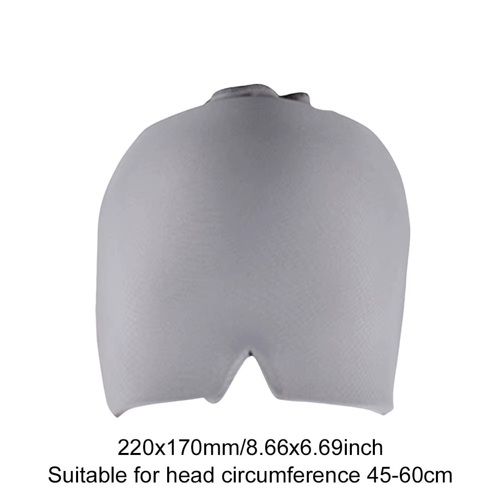 Migraine Ice Head Wrap Reusable Migraine Relief Hat Flexible Comfortable Cooling Hat for Sinus Headache Puffy Eyes