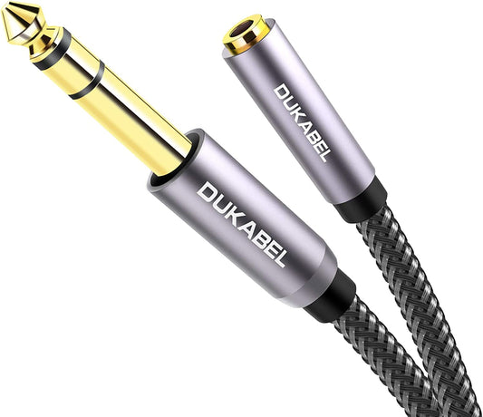 Topseries 6.35Mm (1/4 Inch Male) to 3.5Mm (1/8 Inch Female) Headphone Jack Adapter